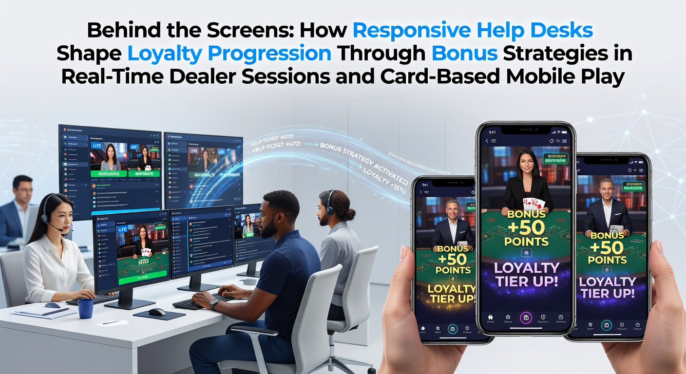 Responsive Helpdesks unterstützen Spieler in Echtzeit-Dealer-Sessions und fördern Loyalty durch gezielte Bonusstrategien auf mobilen Geräten