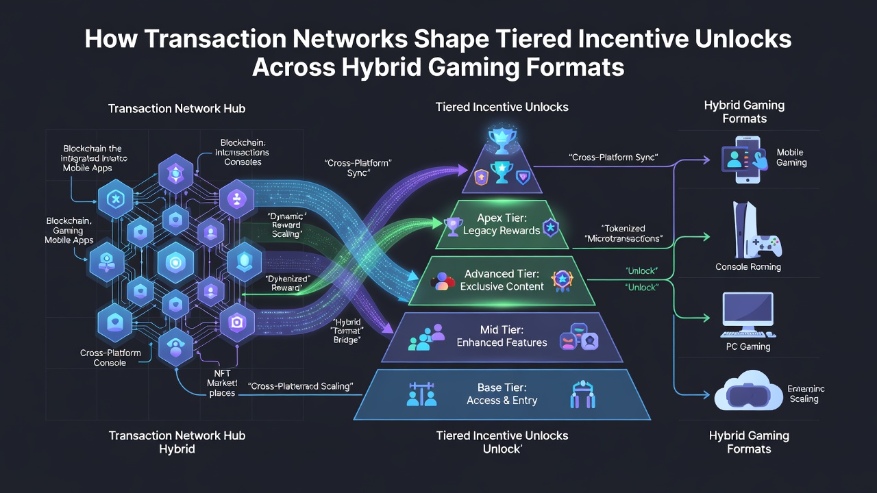Netzwerkflüsse und gestaffelte Belohnungen in hybriden Spielen