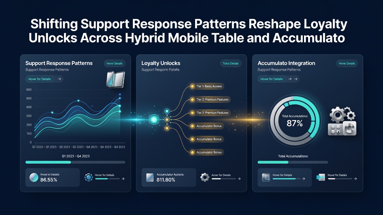 Darstellung von Loyalty-Unlocks in mobilen Hybrid-Sessions mit Support-Dashboards