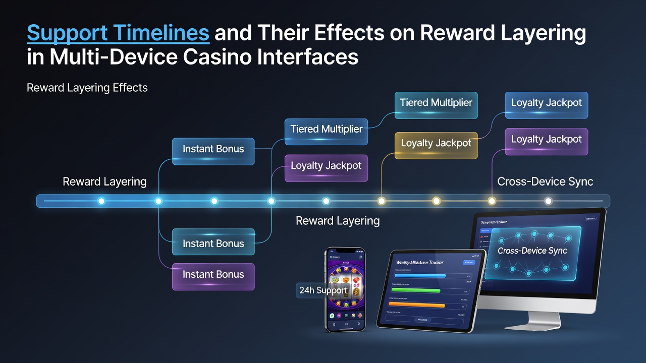 Illustration zu Support-Zeitplänen in Casino-Interfaces