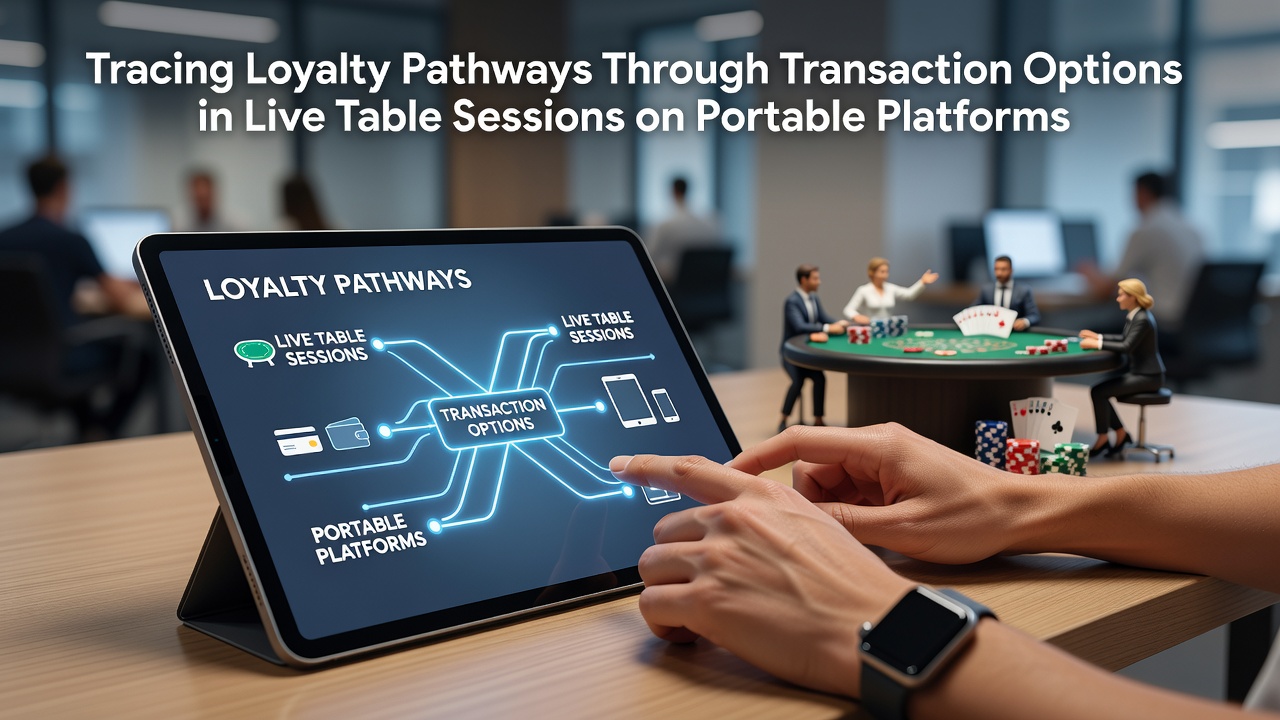 Mobile Live-Tischspiele mit Transaktionsoptionen auf portablen Geräten